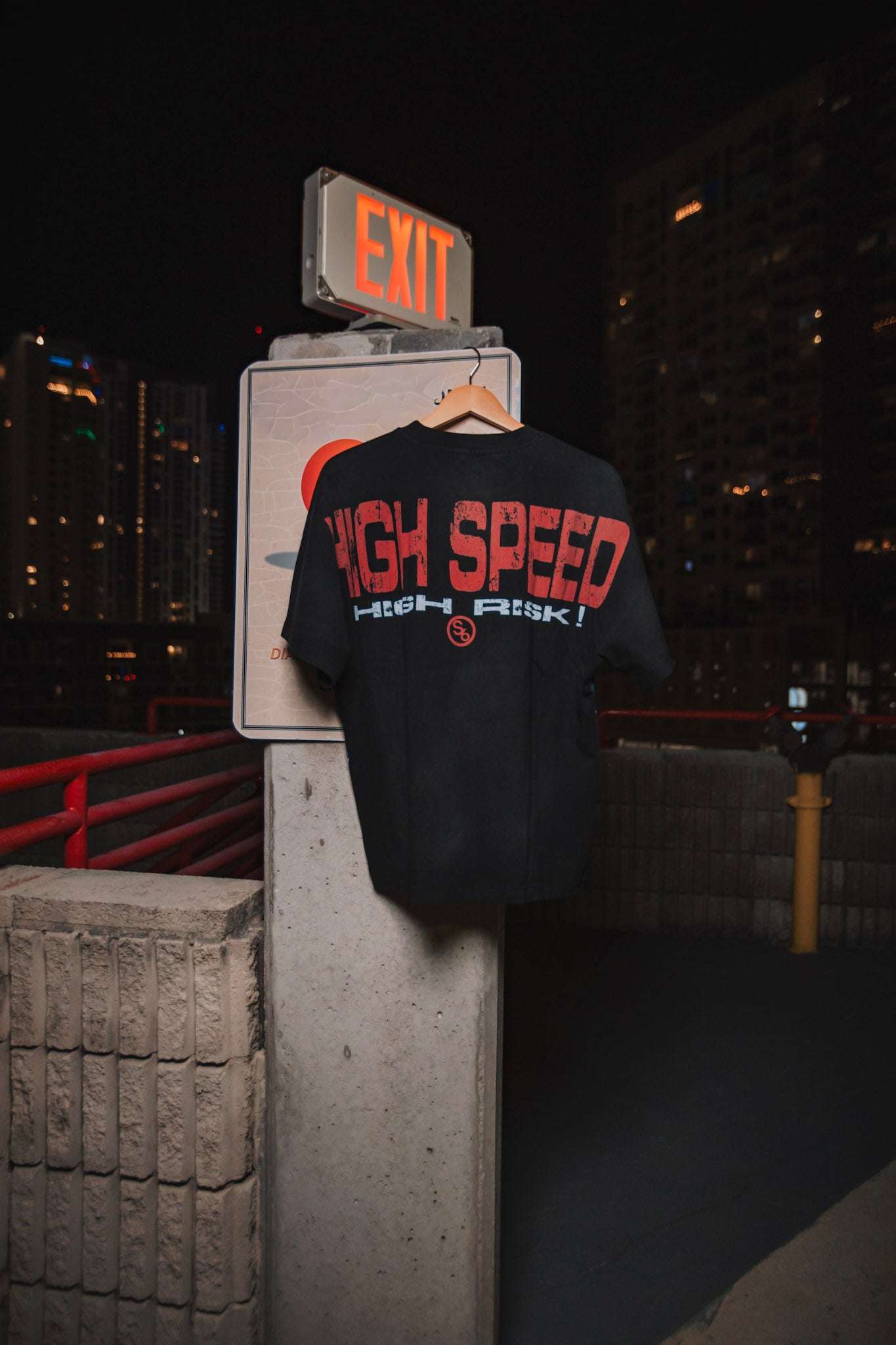 HIGH SPEED, HIGH RISK T-SHIRT